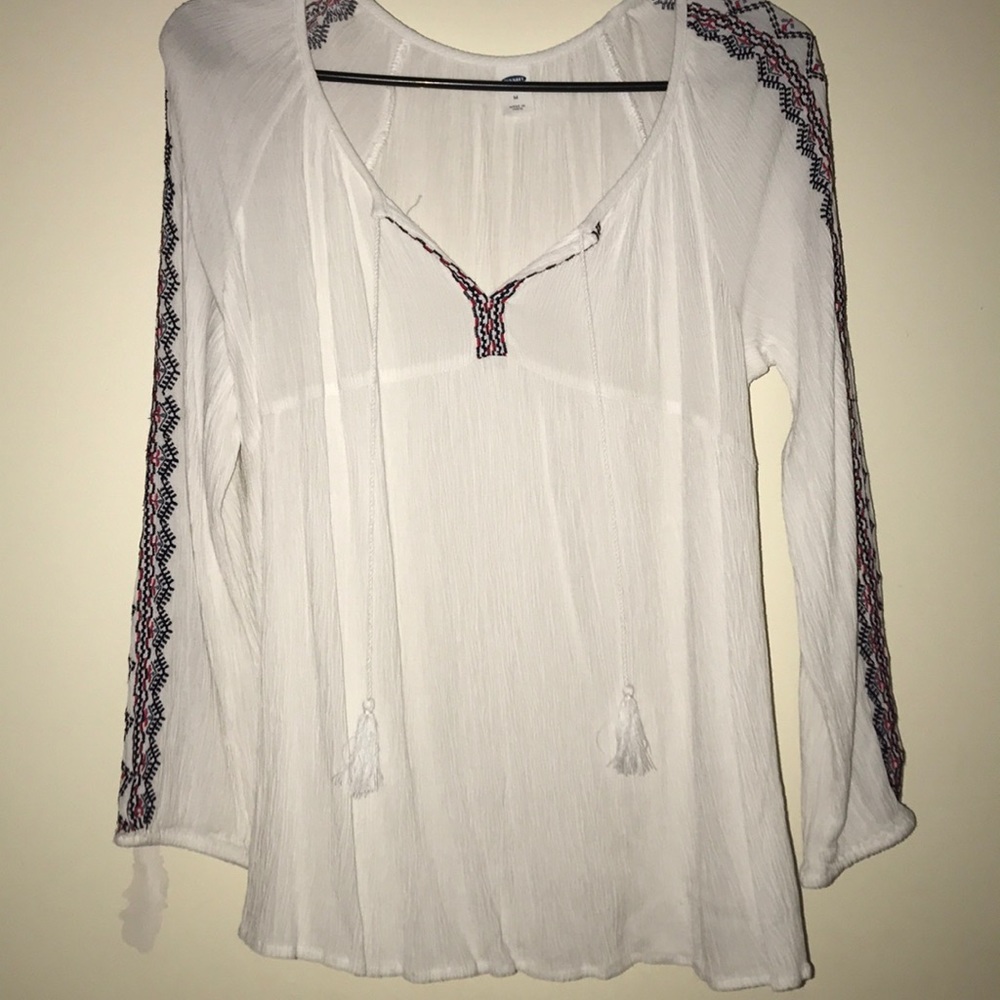 flowy bohemian blouse